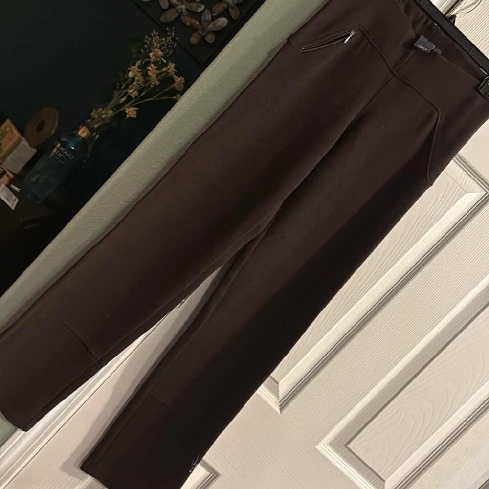 Euc ibex espresso wool blend pants size M